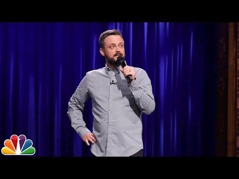 Nate Bargatze has quickly become one of the most recognizable stand-up comedians in America " nate bargatze family "