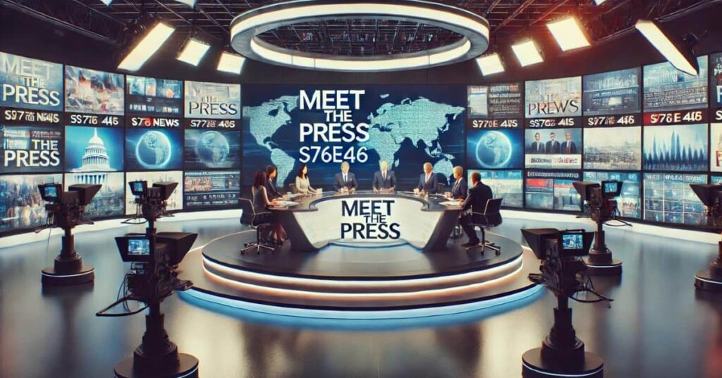 As the United States gears up for one of the most consequential elections in recent history the political conversation"meet the press s76e46"